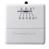 Honeywell CT30A Non-Programmable Thermostat, 50 deg F, 3.12 in W x 0.88 in D Dimensions