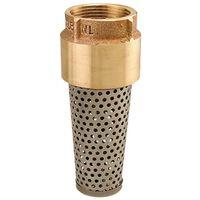 VALVE FOOT 1IN SS & BRASS LF