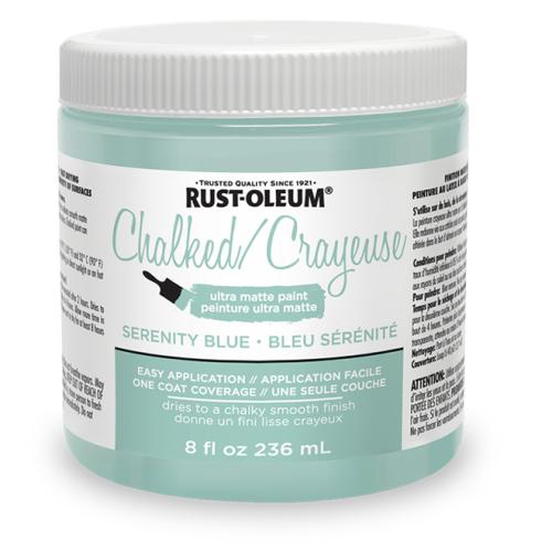 Rust-Oleum 236-ml Serenity Blue Ultra-Matte Chalked Paint