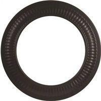 COLLAR STOVE PIPE 24GA 6IN BLK