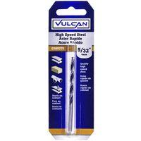Vulcan 230861OR Jobber Drill Bit, 5/32 in Dia, 3 in OAL, Straight Shank