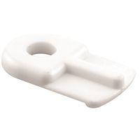 Make-2-Fit PL 7738 Window Screen Clip with Screw, 13/16 in L x 1/2 in W Dimensions, Plastic, White