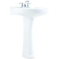 PEDESTAL SINK TP22074W WHITE