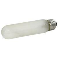 Sylvania 18492 Incandescent Lamp, C-8 Filament, Frosted Lamp, 1-1/4 in Dia x 5-5/8 in L Dimensions, 25 W, T10 Lamp