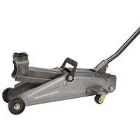 ProSource T050108 Hydraulic Floor Jack, 2 ton, 5-1/8 to 13-3/4 in Lift, Steel, Gray