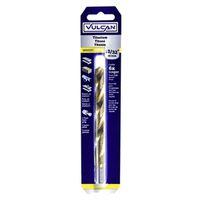 Vulcan 220551OR Jobber Drill Bit, 13/32 in Dia, 5-1/4 in OAL, 3-Flat, Reduced Shank