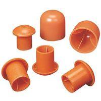 Mutual Industries 14640-3 Rebar Cap, #3 to 9 Rebar, Orange