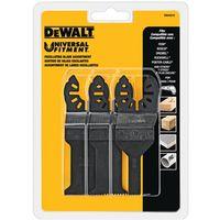 DEWALT DWA4206BM-3 General-Purpose Oscillating Blade Combo, 1-1/4 in, HSS