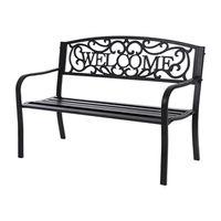 BENCH "WELCOME" METAL 38 LB