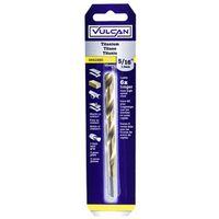 Vulcan 219971OR Jobber Drill Bit, 5/16 in Dia, 4-1/2 in OAL, 3-Flat Shank