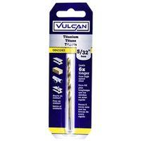 Vulcan 218731OR Jobber Drill Bit, 5/32 in Dia, 3 in OAL, 3-Flat Shank