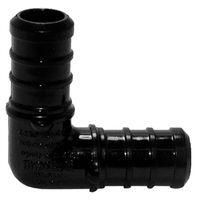 BOW 502088 Elbow  1/2 in  90 deg  Poly  Black