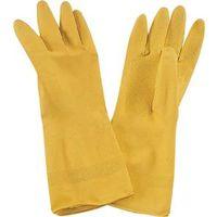 ProSource PVG-12B Disposable Work Gloves, For All Genders, L, 12.6 in L, Straight Thumb, Wide Cuff, Latex