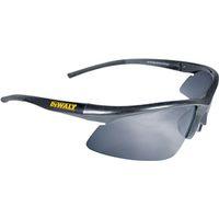 DEWALT DPG51-6C Safety Glasses, Scratch-Resistant Lens, Polycarbonate Lens, Full Frame, Nylon Frame, Black Frame