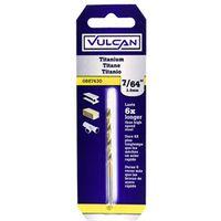 Vulcan 218491OR Jobber Drill Bit, 7/64 in Dia, 2-5/8 in OAL, Straight Shank