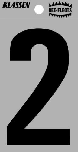 REEFLECT #2 1020382  2IN  BLK/SI