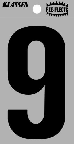 REEFLECT #9 1020455 2IN  BLK/SIL