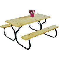 Seasonal Trends FC-30 Table Frame Kit, Heavy-Duty, Steel, Black, Powder Coated Steel, For: Outdoor Seating