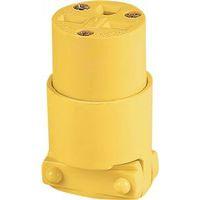 CONNECTOR GROUNDG YEL 15A 250V