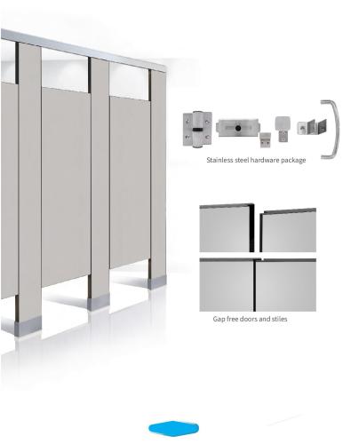 TOILET PARTITION PKG