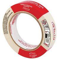 Cantech 302-24 Masking Tape, 55 m L, 24 mm W, Natural