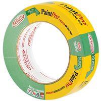 Cantech 309-36 Masking Tape, 55 m L, 36 mm W, Crepe Paper Backing, Green