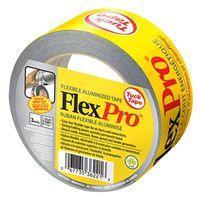 Cantech FlexPro 362-21 Duct Tape, 50 m L, 48 mm W, Polypropylene Backing, Silver