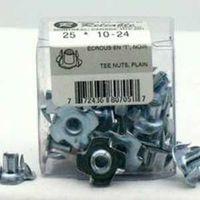 Reliable TNZ1420VP T-Nut, 1/4-20 Thread, Steel, Zinc, 5/16 in L Thread, 25/BX