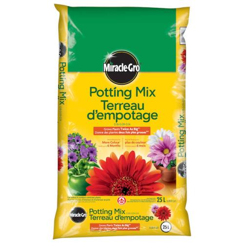 Miracle-Gro 72731431 Series Potting Mix, 25 L Bag