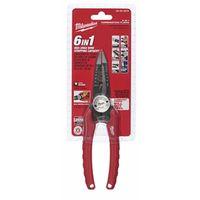 Milwaukee 48-22-3079 Wire Plier, 7-3/4 in OAL, 1-1/2 in Jaw Opening, Black/Red Handle, Durable Grips Handle