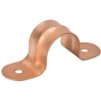 B & K C13-075HC Pipe Strap, 3/4 in Opening, Copper Plated Steel material, 10/PK