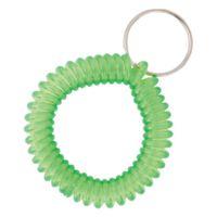 Vulcan CX013 Wrist Key Holder, Key Ring Ring, 7/8 in Dia Ring, EVA Case, Blue/Green/Red