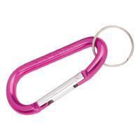 Vulcan 87207 Key Chain, Key Ring Ring, 7/8 in Dia Ring, Aluminum Case, Blue/Gold/Green/Pink