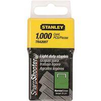 STANLEY TRA204T Staple, 29/64 in W Crown, 1/4 in L Leg, Galvanized