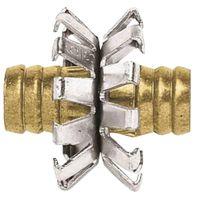 Gilmour 805854-1001 Heavy-Duty Clinch Hose Mender, 5/8 in, Brass