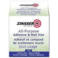Zinsser 250184 Adhesive and Wall Size, Clear, 227 g, Pack