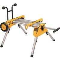 DEWALT DW7440RS Rolling Table Saw Stand, 200 lb, 19-3/4 in W Stand, 33-1/2 in D Stand, 9 in H Stand, Aluminum