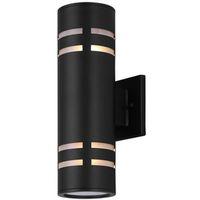 Canarm IOL256BK TAY Outdoor Light, 60 W, Stainless Steel Fixture, Black Fixture