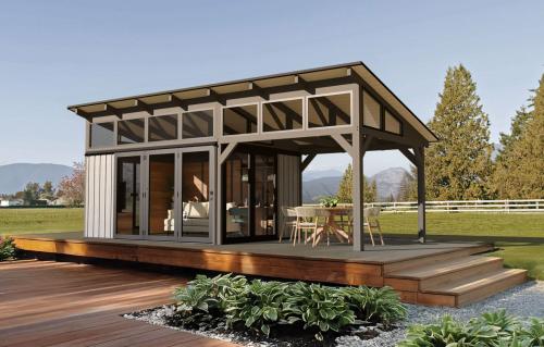 The Veranda Mark II 11x11 Single Slope Roof / Semi Enclosed Extension
