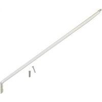 ClosetMaid 6606 Support Bracket, Steel, White, Includes: (2) Brackets, (2) Anchors, (2) #8 Pins