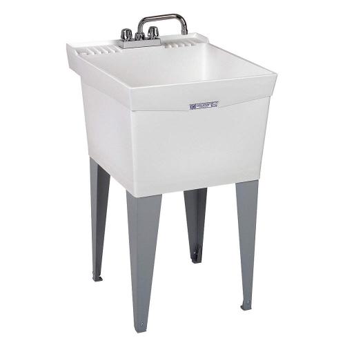 UTILITY SINK W/ LEGS AND FCET 20"W