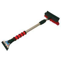 Mallory 511-E Snow Broom, 7 in W Blade, Nylon/Polyethylene Blade, 36 in OAL, Foam Handle, Assorted