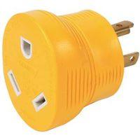 Camco USA 55333 Adapter, 30 A Female, 30 A Male, 125 V, Male, Female