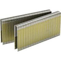 Senco L11BAB Wire Staple, 1/4 in W Crown, 3/4 in L Leg, 18, Galvanized