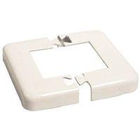 BASE PLATE COVER FOR 2 1/4" POST  WHITE