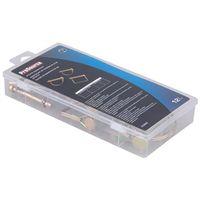 ProSource 61216 PTO Pin Assortment, Steel, Zinc, 12-Piece