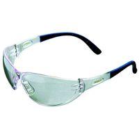 Safety Works 10041748 Contoured Safety Glasses, Anti-Fog, Anti-Scratch Lens, Rimless Frame