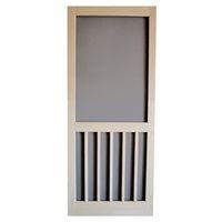 Screen Tight W5BAR32 Screen Door, Natural Light Brown