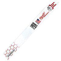Milwaukee The Torch 48-00-5713 Reciprocating Saw Blade, 1 in W, 9 in L, 10 TPI, Bi-Metal Cutting Edge