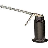 LubriMatic 50-516 Pistol Pump Oiler, 6 oz, 5-1/4 in H, Flexible Spout, Steel, Epoxy-Coated